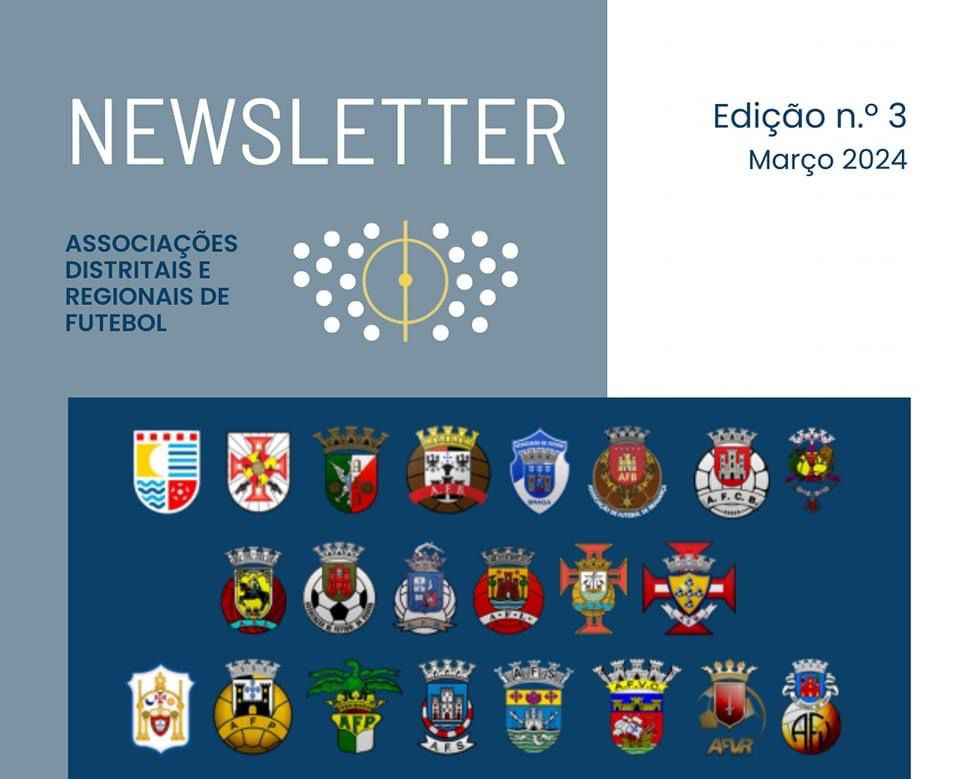 3ª edição da Newsletter das Associações de Futebol!