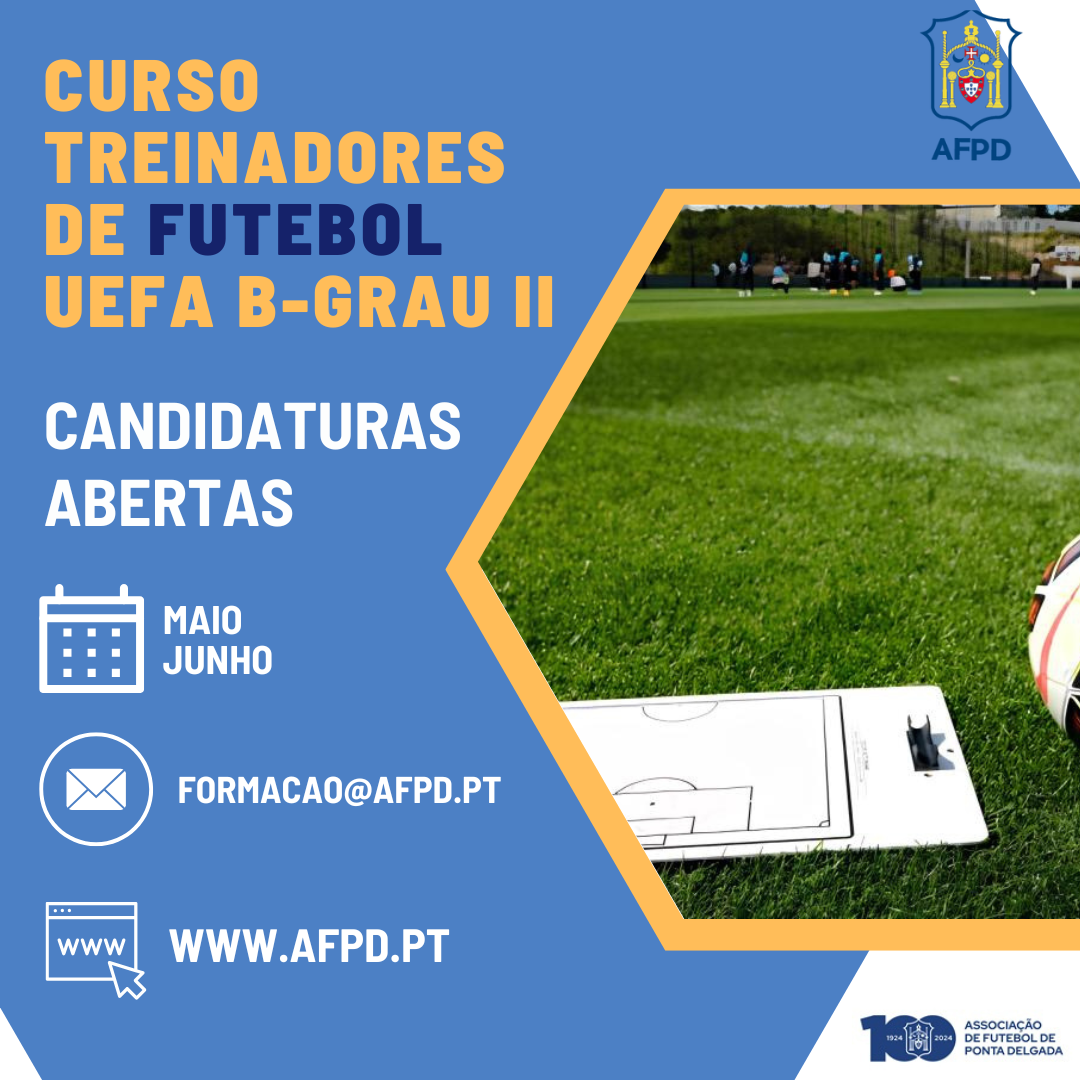 CURSO DE TREINADORES DE FUTEBOL