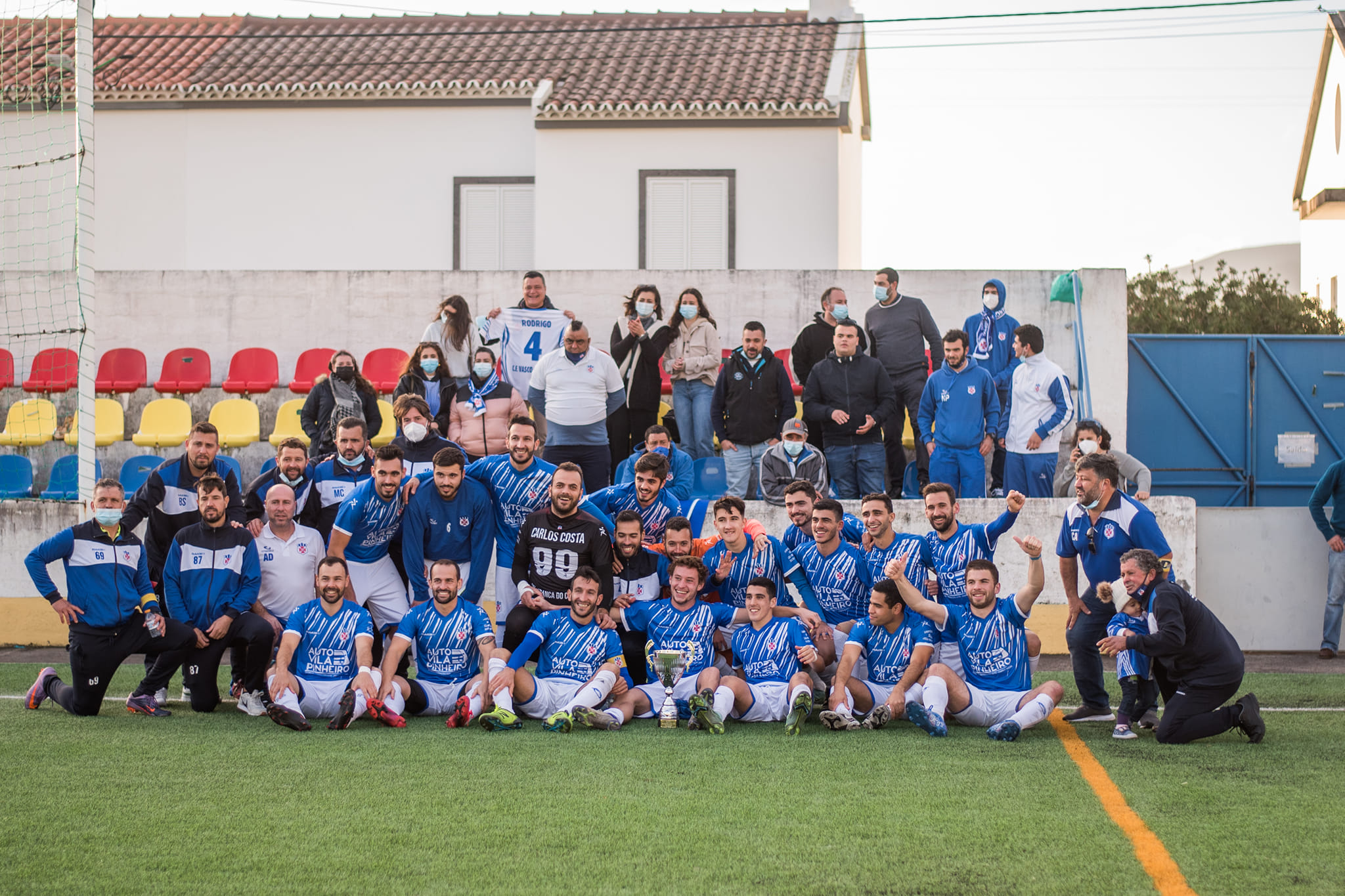 Clube Futebol Vasco da Gama venceu a Taça de Honra - João de Brito Zeferino pela primeira vez! 