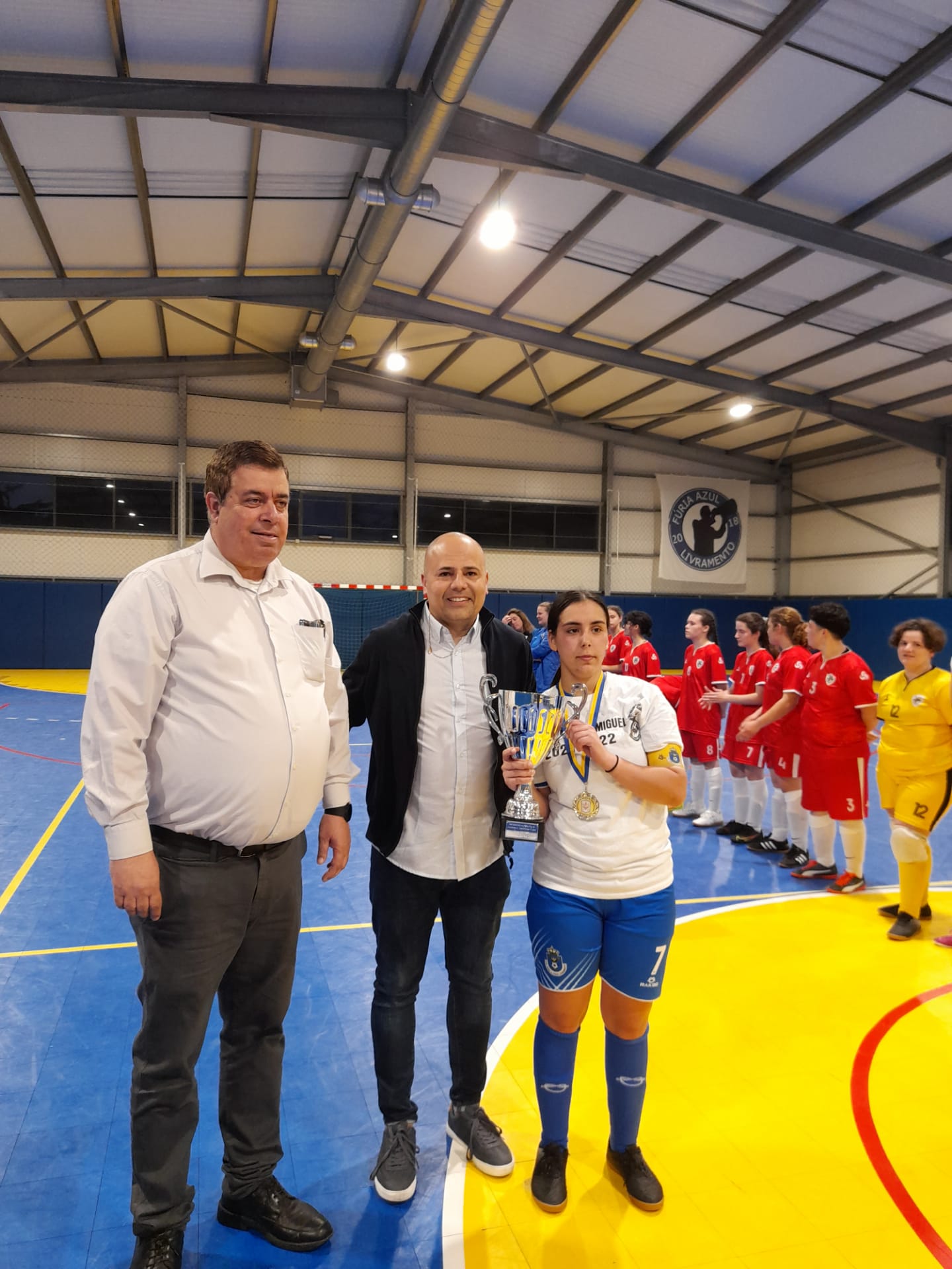 GDCP Livramento sagrou-se Campeão de São Miguel de Juniores Femininos - Futsal