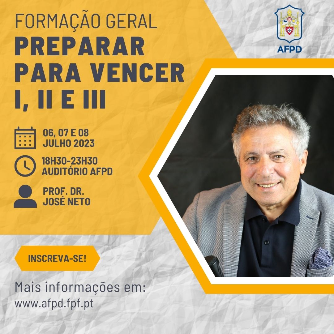 Formação - Preparar Para Vencer
