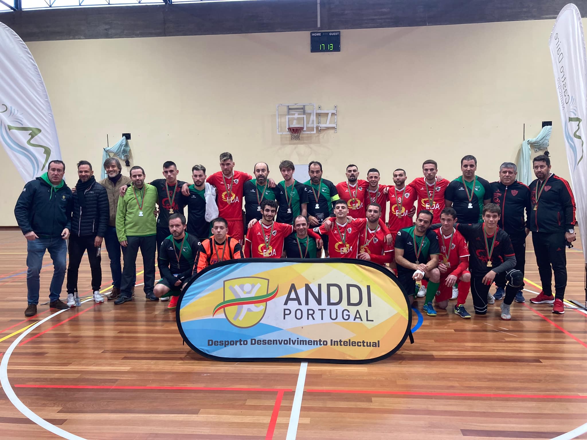 O CD Santa Clara é campeão nacional de Futsal Adaptado!