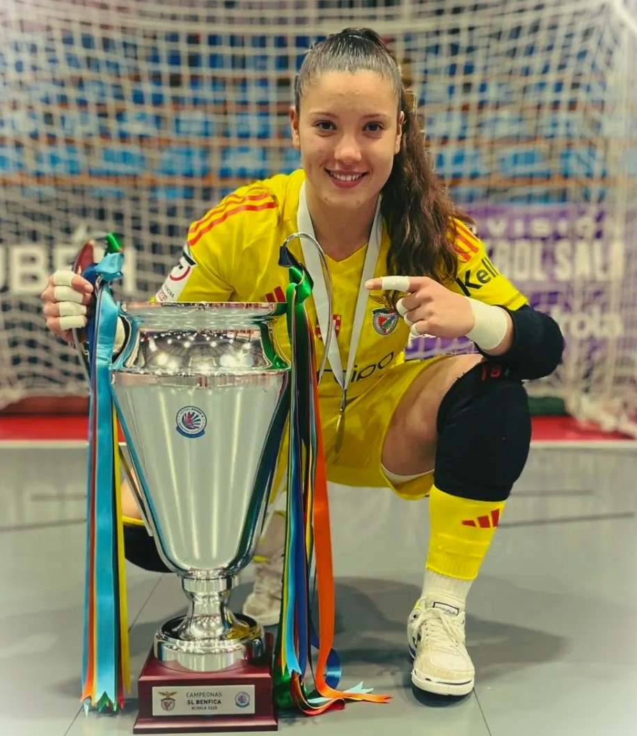 Alexandra Melo é campeã europeia de Futsal!