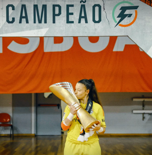 Alexandra Melo é Campeã Nacional de Futsal Feminino