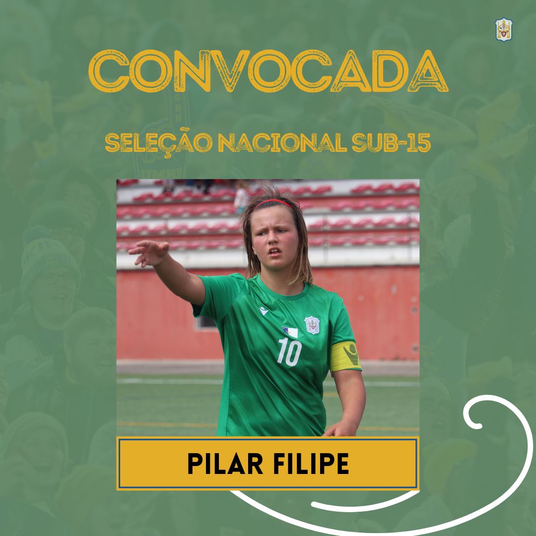 Pilar Filipe chamada à Seleção Nacional de Sub-15