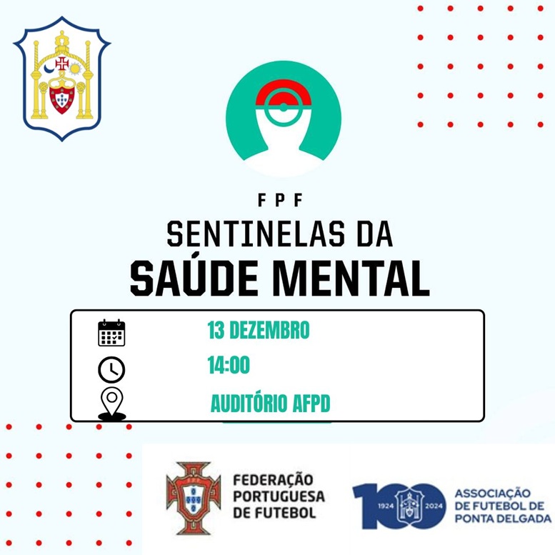 SENTINELAS DA SAÚDE MENTAL | FORMAÇÃO FPF | AF PONTA DELGADA