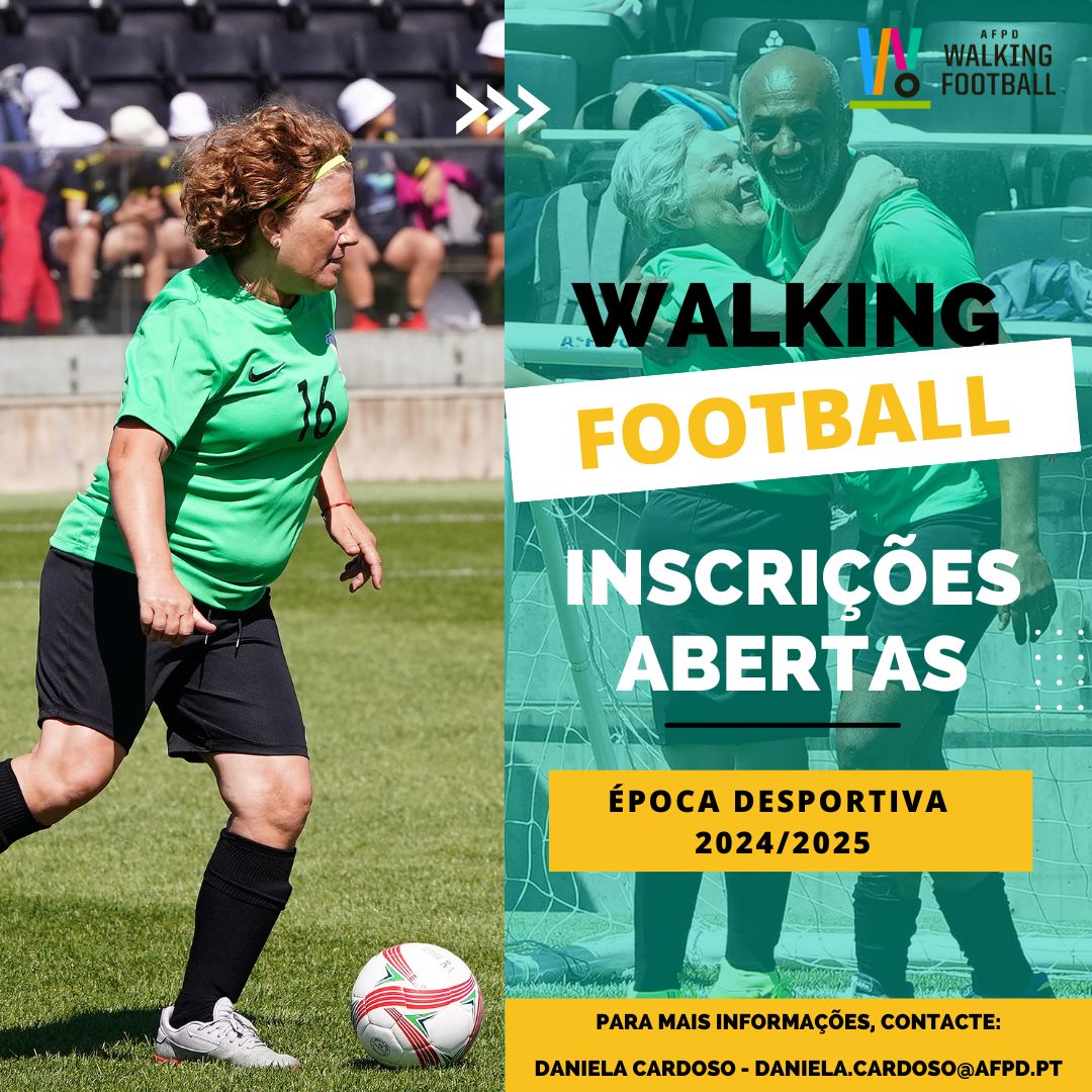 Walking Football | Inscrições Abertas